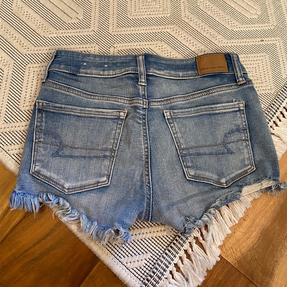 NWOT American Eagle Outfitters Light Blue Jean Shorts,Size 2